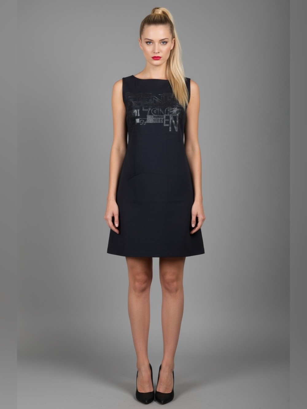Fendi Black Mini Dress Size 40
